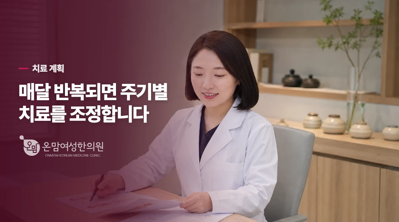 매달 반복되면 진료에서 무엇을 바꿀까요?